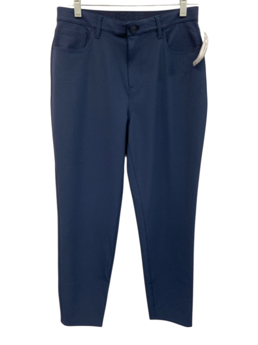 G/Fore Size 4 Navy Polyester Zip Fly Golf Trouser Straight Pants Navy / 4