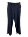 G/Fore Size 2 Navy Wool Zip Fly Golf Trouser Stripe Pants Navy / 2