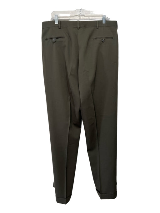 Polo Size Est XL Dark Green Solid Zip Fly front pocket Men's Pants Est XL