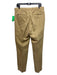 Incotex Size Est 34 Tan Cotton Blend Solid Khakis Men's Pants Est 34