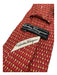 Ferragamo Red & Tan Silk Dogs Men's Ties