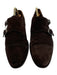 Suitsupply Shoe Size 41 Brown Suede Solid Buckle Men's Shoes 41