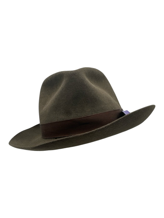 Christys Olive Felt Solid Fedora Men's Hat Olive
