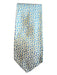 Charvet Beige & Blue Print Silk Dots Men's Ties Beige & Blue Print