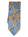 Ermenegildo Zegna Blue & Multi Silk Paisley & Dots Men's Ties Blue & Multi