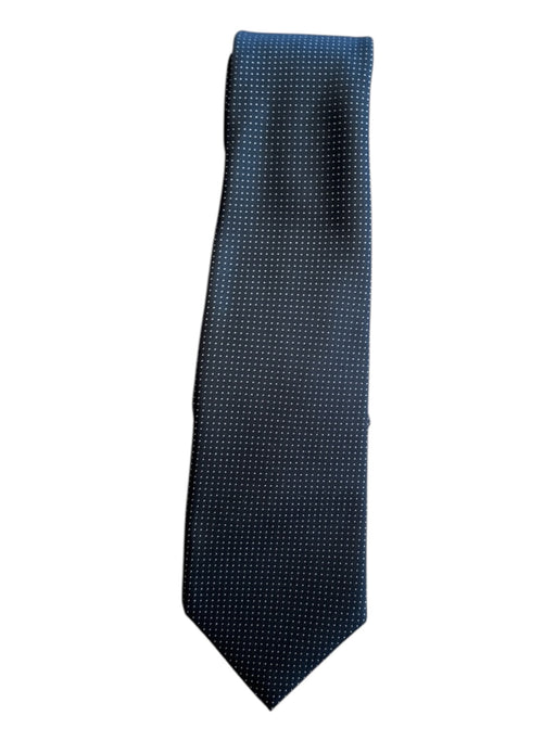 Charles Tyrwhitt Black & White Silk Dots Men's Ties Black & White