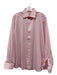 Eton Size 15.5 Pink Cotton Micro Button Up Men's Long Sleeve Shirt Pink / 15.5