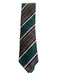 Drakes Green & Multi Silk Striped Men's Tie Green & Multi