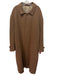 Boyd Size Est 44 Tan Camel Hair Solid Overcoat Men's Jacket Tan / Est 44