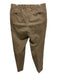 Hiltl Size 36 Brown Solid Zip Fly Men's Pants Brown / 36