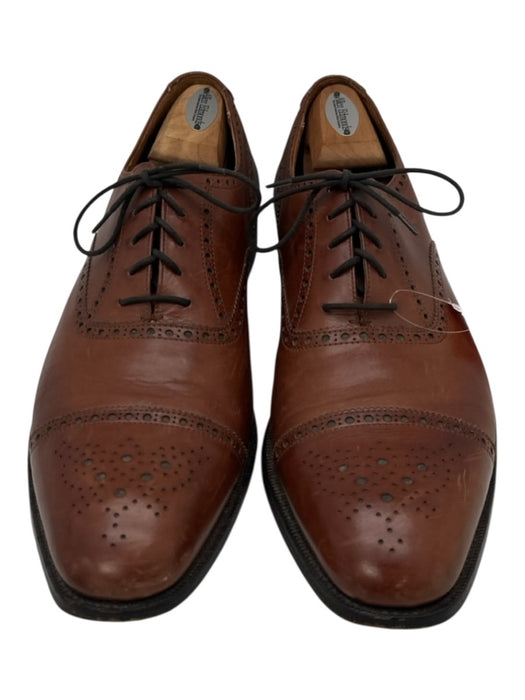 Hackett Shoe Size 11.5 Brown Leather Broguing Dress Men's Shoes Brown / 11.5