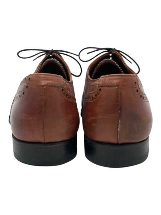 Hackett Shoe Size 11.5 Brown Leather Broguing Dress Men's Shoes Brown / 11.5
