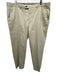 Hiltl Size Est 40 Beige Solid Men's Pants Beige / Est 40