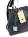 Radley London Navy Blue Leather Shoulder & Crossbody Silver Hardware Bag Navy Blue