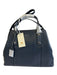 Radley London Navy Blue Leather Shoulder & Crossbody Silver Hardware Bag Navy Blue