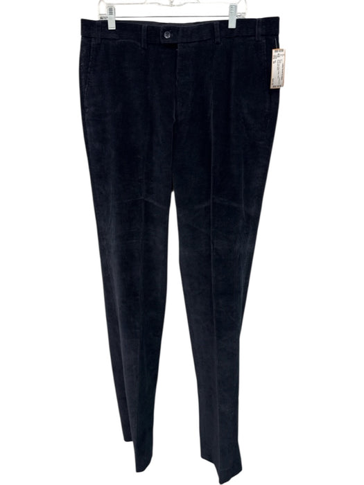 Hiltl AS IS Size 38 Navy Blue Cotton Solid Men's Pants Navy Blue / 38
