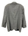 H Stockton Gray & Multi-Color Plaid 2 Button Men's Blazer Gray & Multi-Color / 44L
