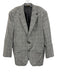 H Stockton Gray & Multi-Color Plaid 2 Button Men's Blazer Gray & Multi-Color / 44L
