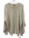 Alan Paine Size 42 Cream Cotton Solid Men's Sweater Cream / 42