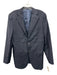 Suitsupply Navy Blue Wool Solid 2 Button Men's Blazer Navy Blue / 48
