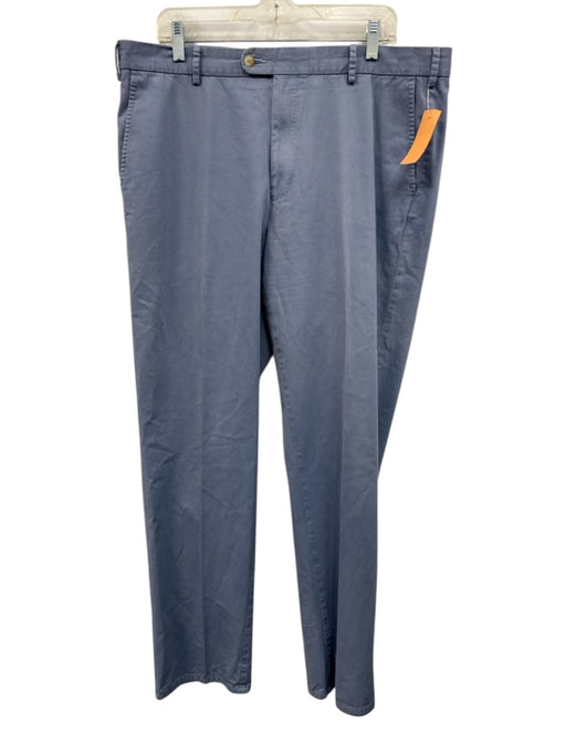 Peter Millar Size 38 Blue Cotton Solid Men's Pants Blue / 38