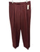 Miller Brothers Size Est XXL Red Solid Men's Pants Red / Est XXL
