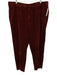 H Stockton Size 40R Red Pima Cotton Solid Corduroy Men's Pants Red / 40R