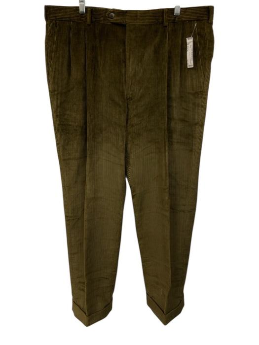 No Brand Size Est 40 Brown Solid Corduroy Men's Pants Brown / Est 40