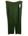 St John Collection Size 16 Green Wool Blend Knit pleat front Pleated Waist Pants Green / 16