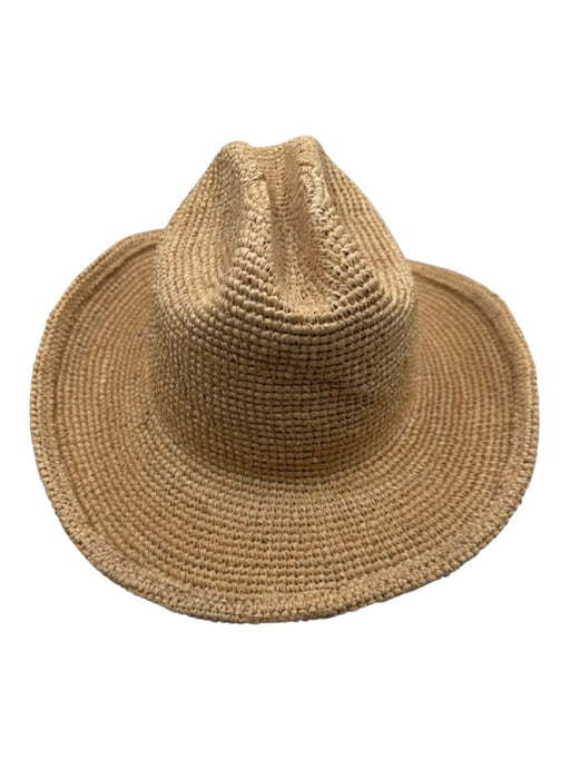 Lack of Color Beige Raffia Woven Cowboy Hat Beige / S