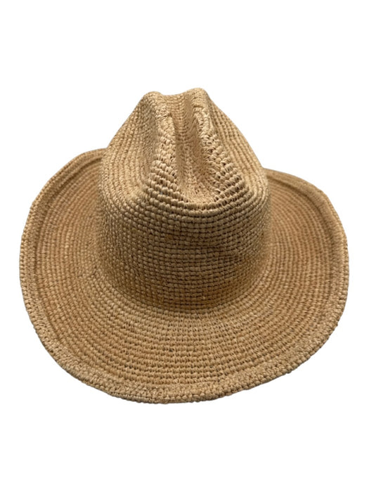 Lack of Color Beige Raffia Woven Cowboy Hat Beige / S