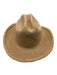 Lack of Color Beige Raffia Woven Cowboy Hat Beige / S