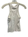 Reformation Size S White Cotton Tank Ribbed Graphic Top White / S