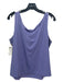 Worth Size XL Purple Nylon Blend Round Neck Sleeveless Stretch Top Purple / XL