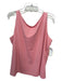 Worth Size XL Pink Nylon Blend Round Neck Sleeveless Stretch Top Pink / XL
