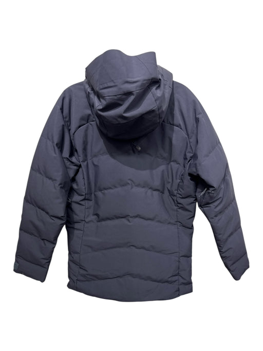 Patagonia Size S Gray & Purple Polyester Zip Up Front Pockets Coat Gray & Purple / S