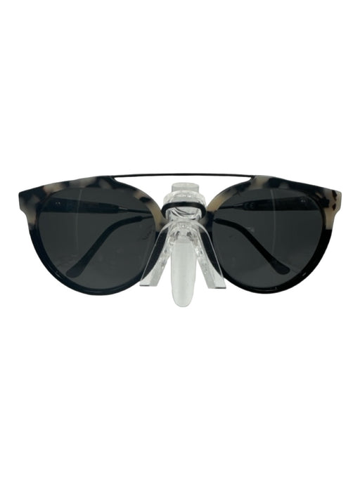 Retrosuperfuture Gray & Black Tortoiseshell Aviator Colorblock Sunglasses Gray & Black