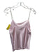 Cami NYC Size XS Baby Pink Silk Chain Strap Spaghetti Strap Draped Neck Top Baby Pink / XS