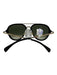 Celine Black & Gold Acetate Metal Aviator Sunglasses Black & Gold