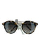 Krewe Gold, Black & Brown Acetate Tortoise Gradient Metal Accent Sunglasses Gold, Black & Brown