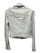 JKTNYC Size XS White Leather Suede Epaulettes Moto Jacket White / XS