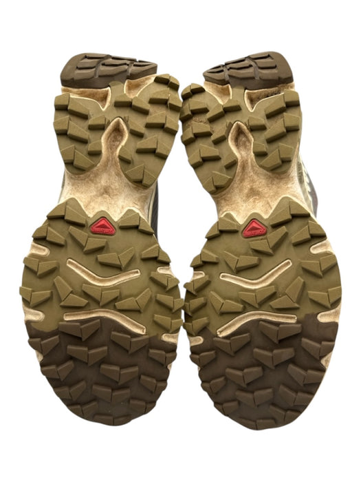 Salomon Shoe Size 7 Brown & Green Synthetic Drawstring Shoes Brown & Green / 7