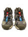 Salomon Shoe Size 7 Brown & Green Synthetic Drawstring Shoes Brown & Green / 7