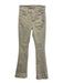 Mother Size 25 Oatmeal & Cream Cotton Blend Boot Cut Jeans Oatmeal & Cream / 25