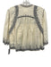 Marant Etoile Size 38/34 Cream & Black 100% Cotton Embroidered Crop 2 Piece Set Cream & Black / 38/34