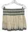 Marant Etoile Size 38/34 Cream & Black 100% Cotton Embroidered Crop 2 Piece Set Cream & Black / 38/34