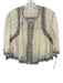 Marant Etoile Size 38/34 Cream & Black 100% Cotton Embroidered Crop 2 Piece Set Cream & Black / 38/34