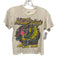 Made Worn Size S Cream 100% Cotton Band Tee Short Sleeve Top Cream / S