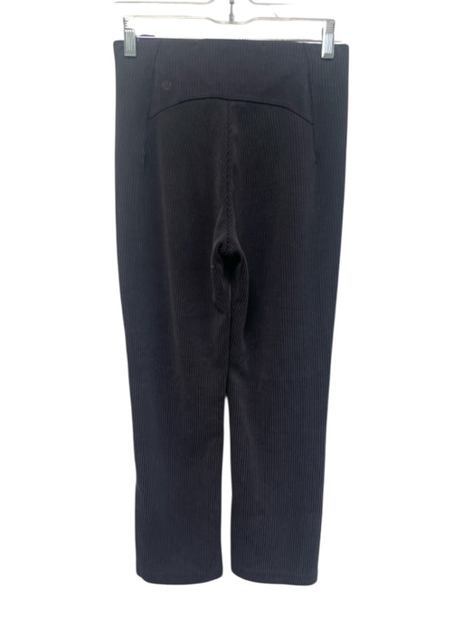 Lululemon Size 4 Grey Polyester Blend Ribbed Elastic Waist Pants Grey / 4