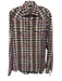 Sid Mashburn Size M Red & Multi Cotton Plaid Button Down Men's Long Sleeve Shirt Red & Multi / M